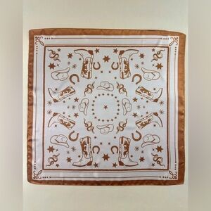 Bandana with Western Print H12